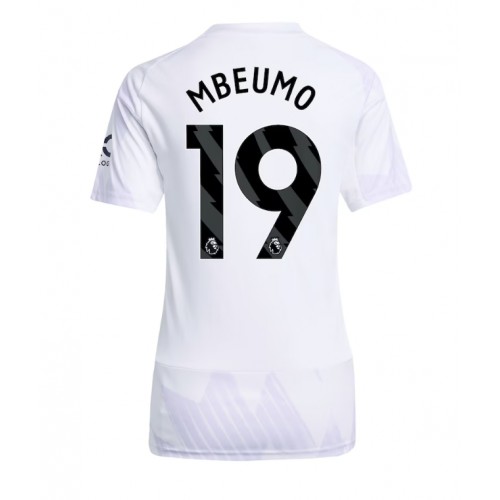Manchester United Bryan Mbeumo #19 Replika Bortatröja Dam 2025-26 Kortärmad
